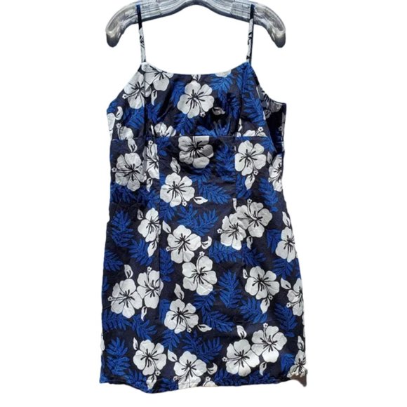 Vintage Hawaiian Dress Shannon Marie Floral Print Vacation Beach Tropical Y2K - Picture 1 of 15